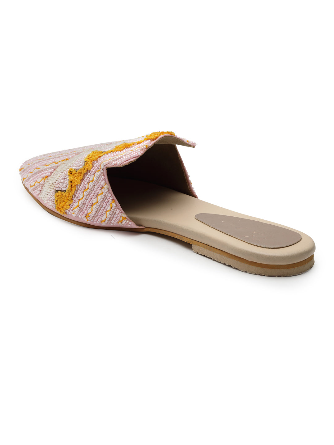 ELANBERG Multi Pointed Toe Slip-On Mules