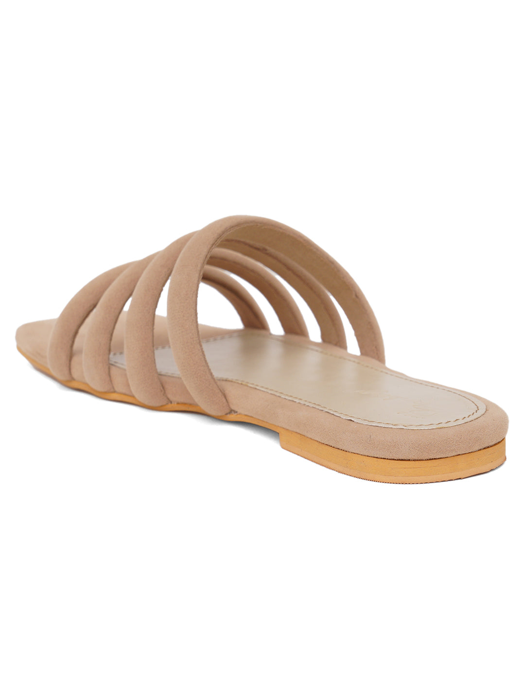 ELANBERG Ivory Fashion Synthetic Leather  Flats